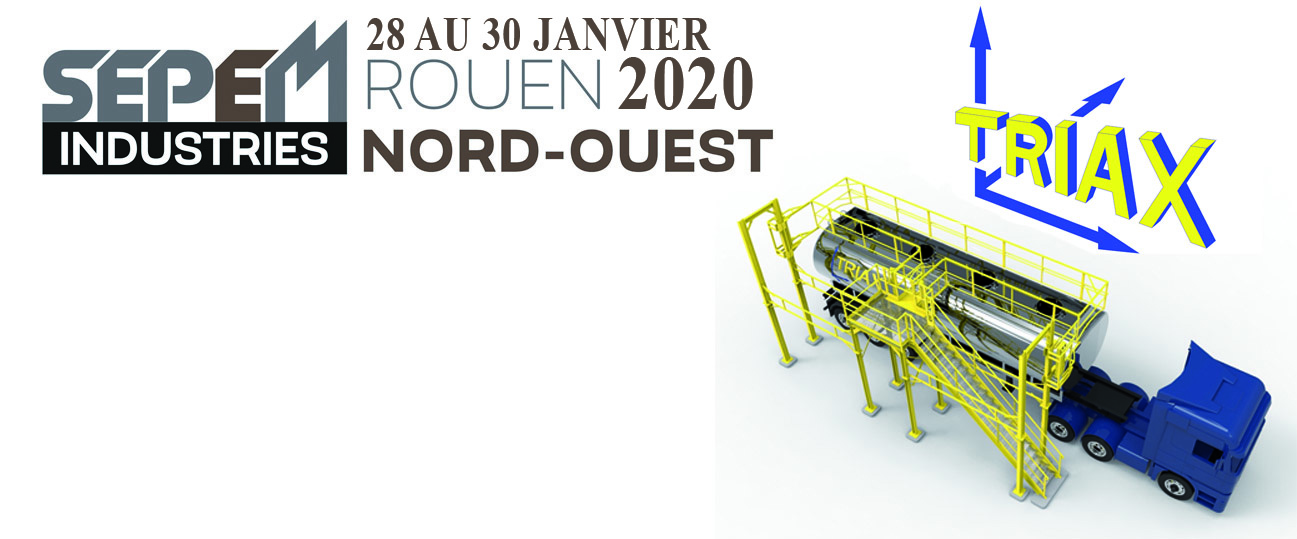 TRIAX sera présente lors du salon SEPEM ROUEN 2020